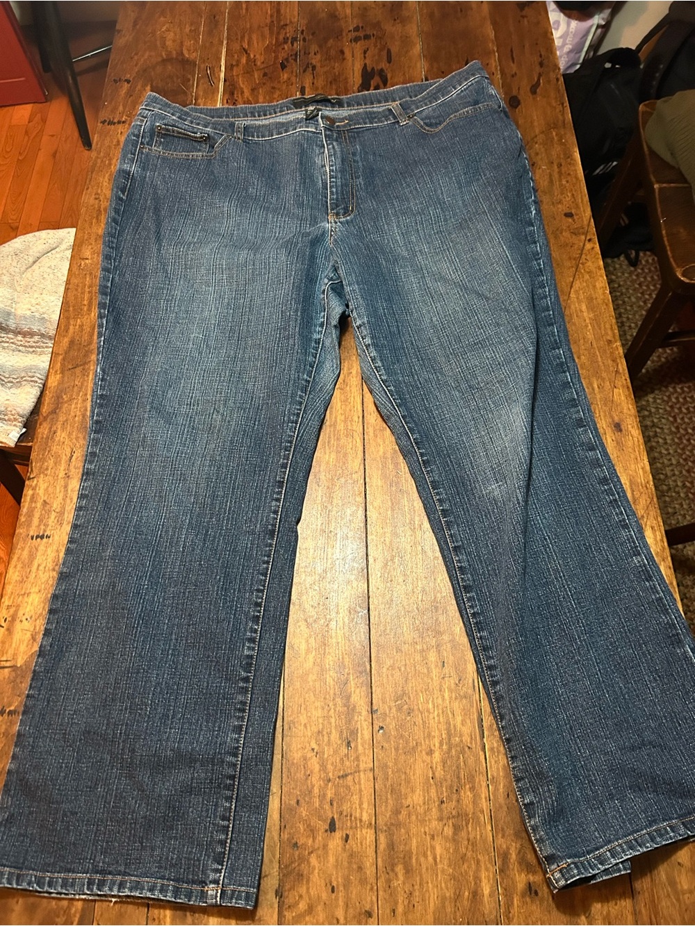 Venezia Dark Blue Boot-Cut Jeans